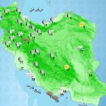 بارندگی در نوار شمالی کشور ادامه دارد