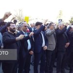 تجمع مردم ارومیه در اعتراض به جنایات رژیم صهیونیستی و حمله به کنسولگری ایران در سوریه