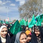 طنین انداز شدن شعار «مرگ بر اسرائیل» در آذربایجانغربی