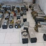 کشف و ضبط ۱۰۶ دستگاه ماینر غیرمجاز در شهرک صنعتی ارومیه